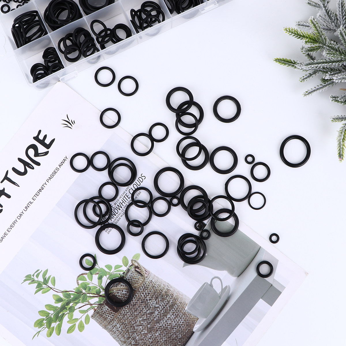 Home Appliances - 279-teiliges O-Ring-Set in verschiedenen Größen, hitzebeständiges