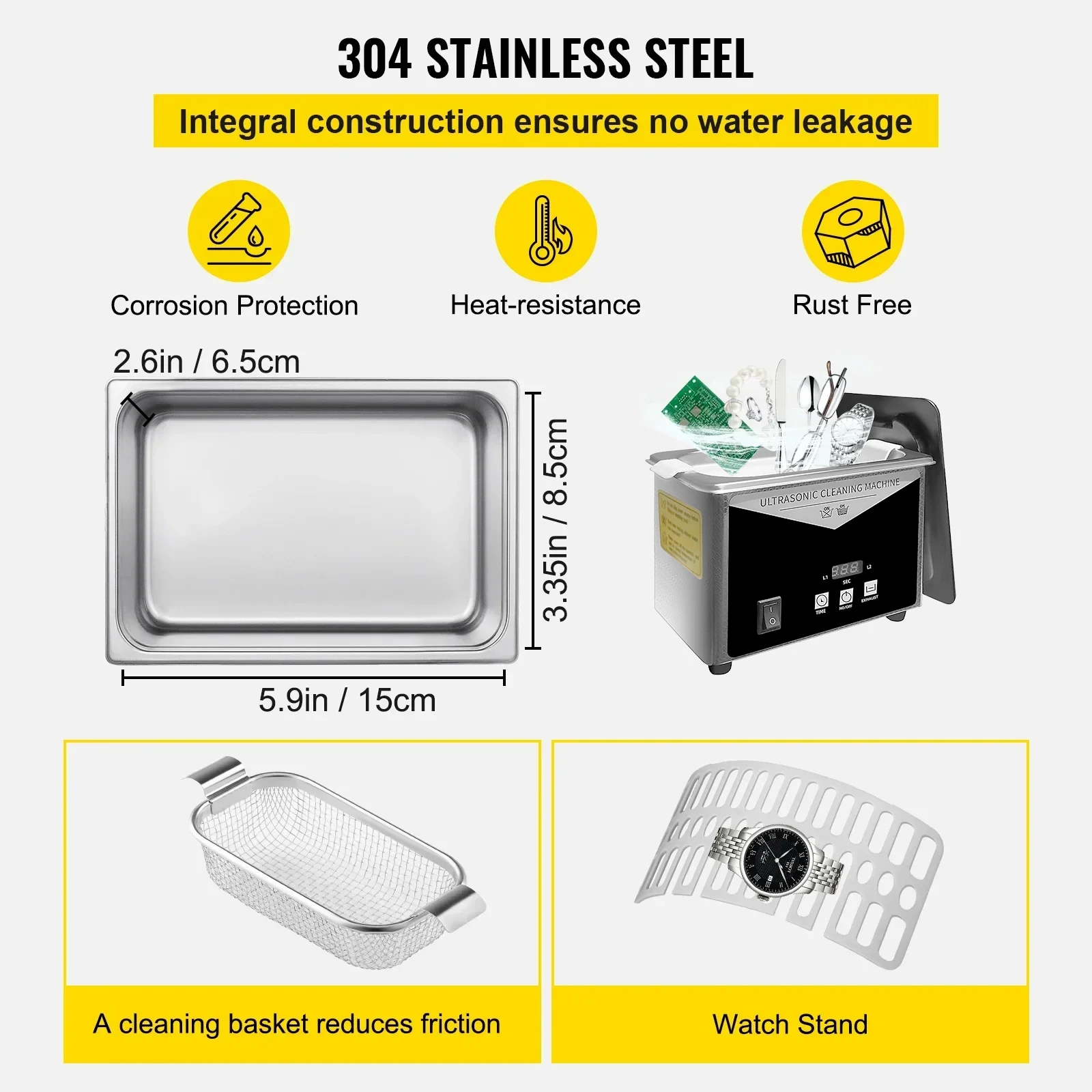 SIHAO Ultraschallreiniger Edel – Home Appliances Bewertung und Preis