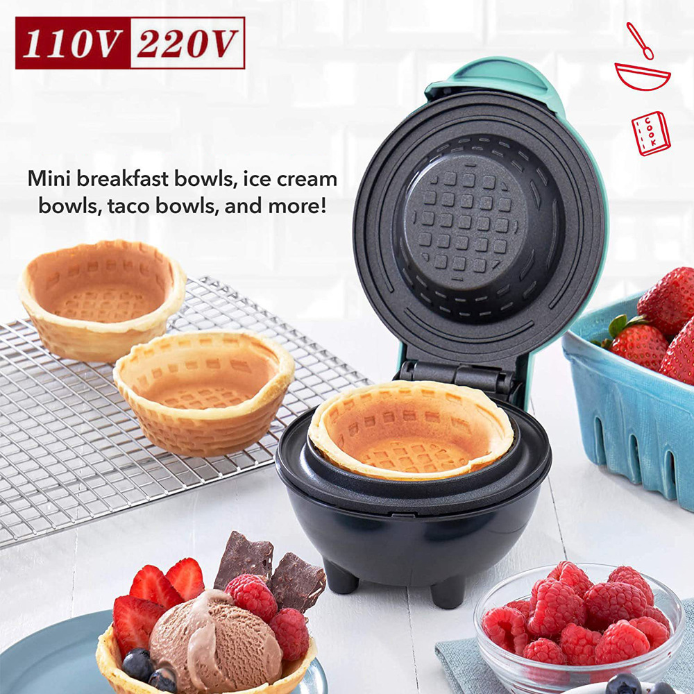 Mini-Waffelschalen-Maker, elek – Mini Waffle Maker Machine Bewertung und Preis