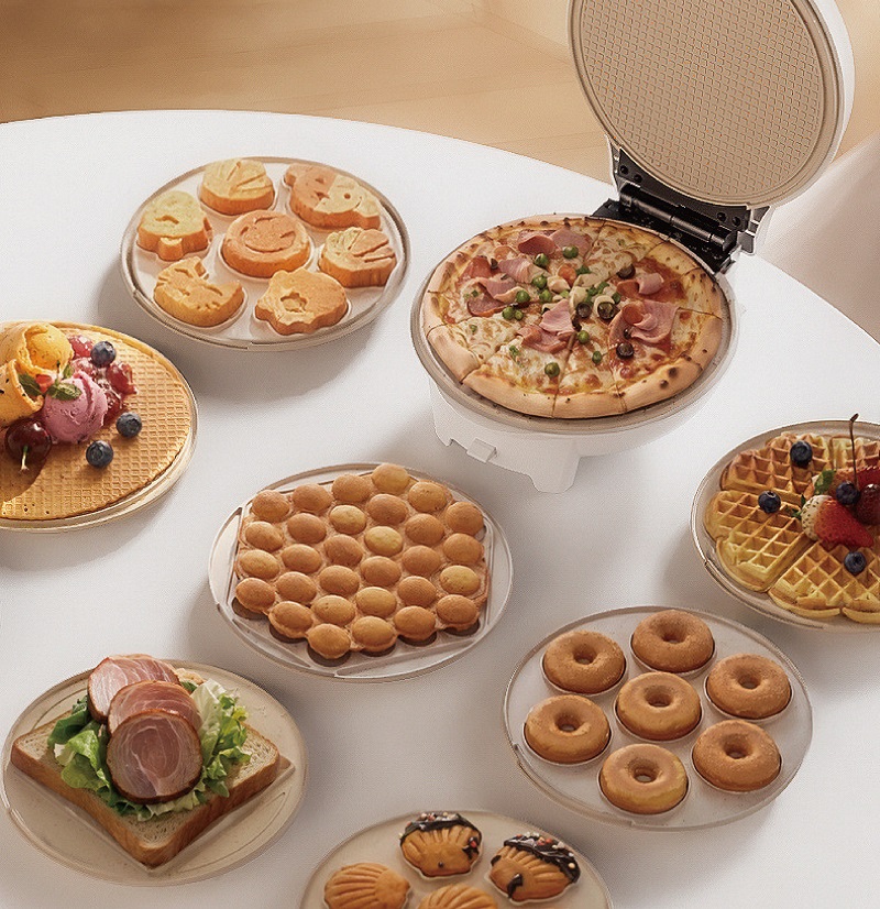 750 W Mini Sandwich Maker Elek – Mini Waffle Maker Machine Bewertung und Preis