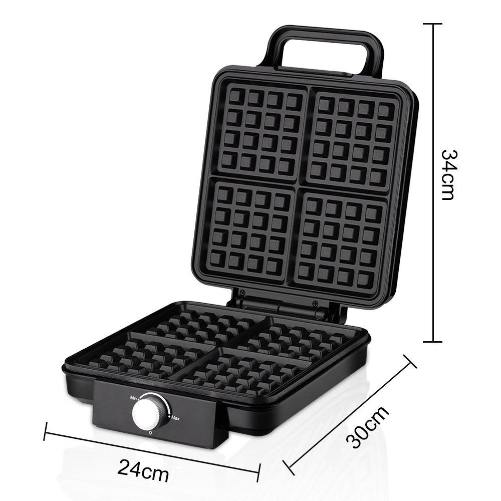 Belgisches Waffeleisen mit 4 S – Mini Waffle Maker Machine Bewertung und Preis
