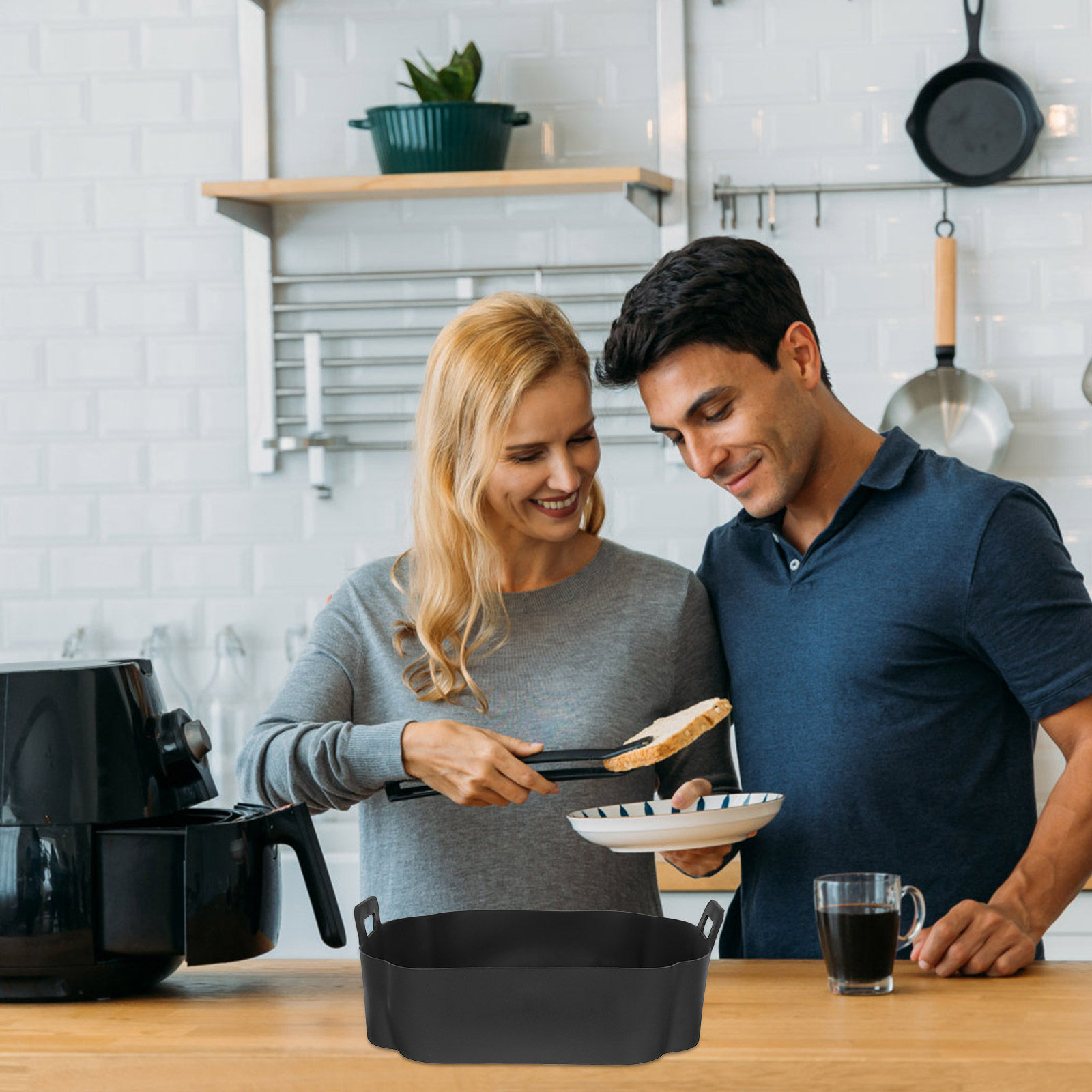 Silikon-Backmatte für Heißluft – Air Fryer Silicone Pot Liner Bewertung und Preis